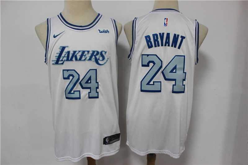 Lakers 24 Kobe Bryant White 2020-21 City Edition Nike Swingman Jersey,We sell and wholesale Lakers 24 Kobe Bryant White 2020-21 City Edition Nike Swingman Jersey on line form chian!